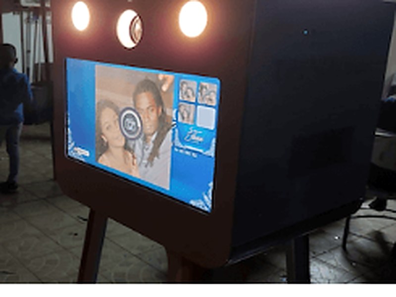 Le Photobooth Rire & Photos installé lors d'un événement